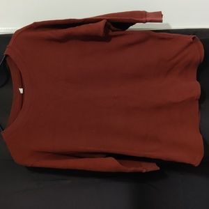 Uniqlo 3/4 Sleeve waffle knit